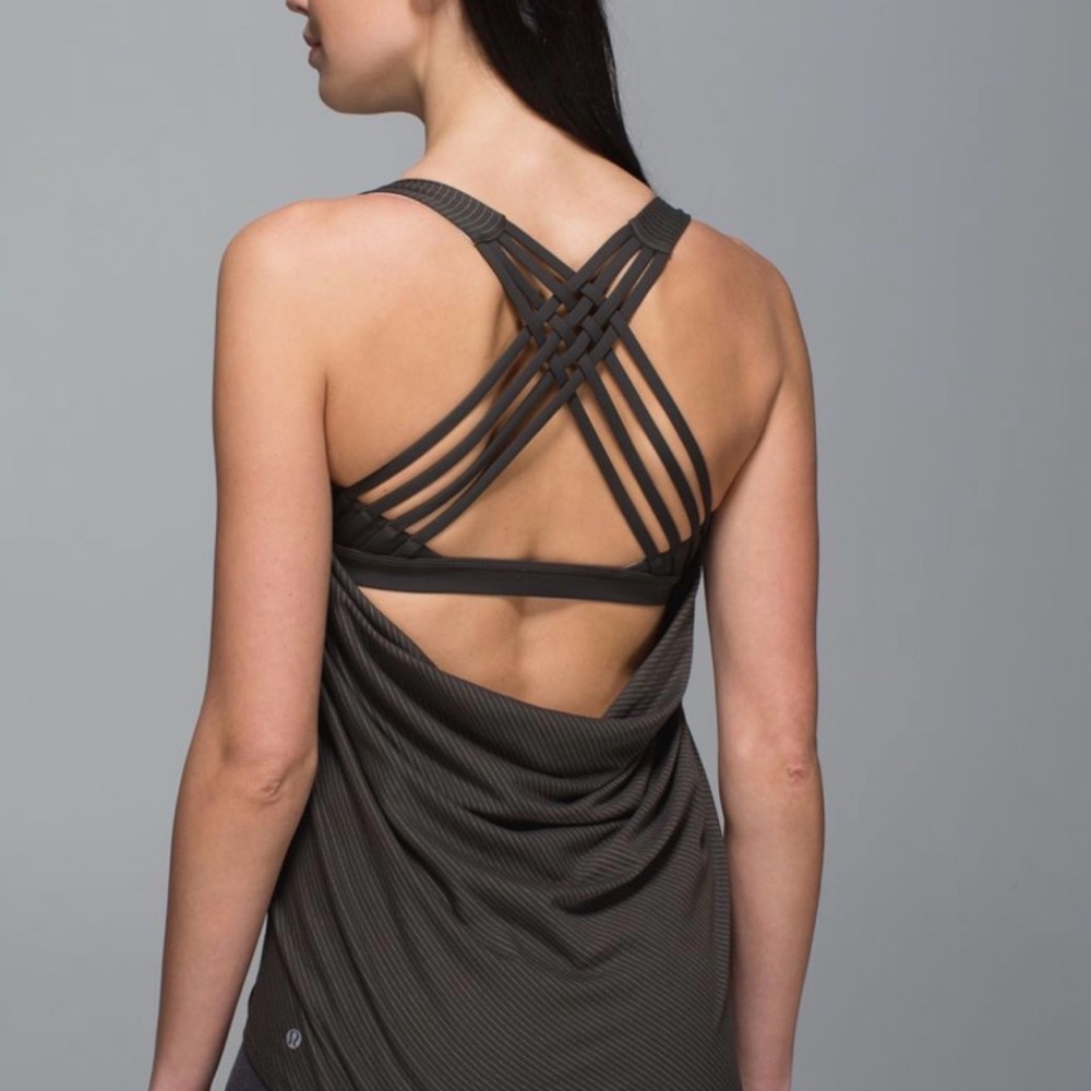 lululemon athletica Wild Tank in Darn Wren color